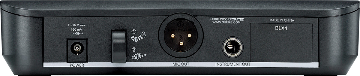 BLX14E-W85M-M17 Shure - Microphones HF Cravatte/Serre-tete - Sonowest