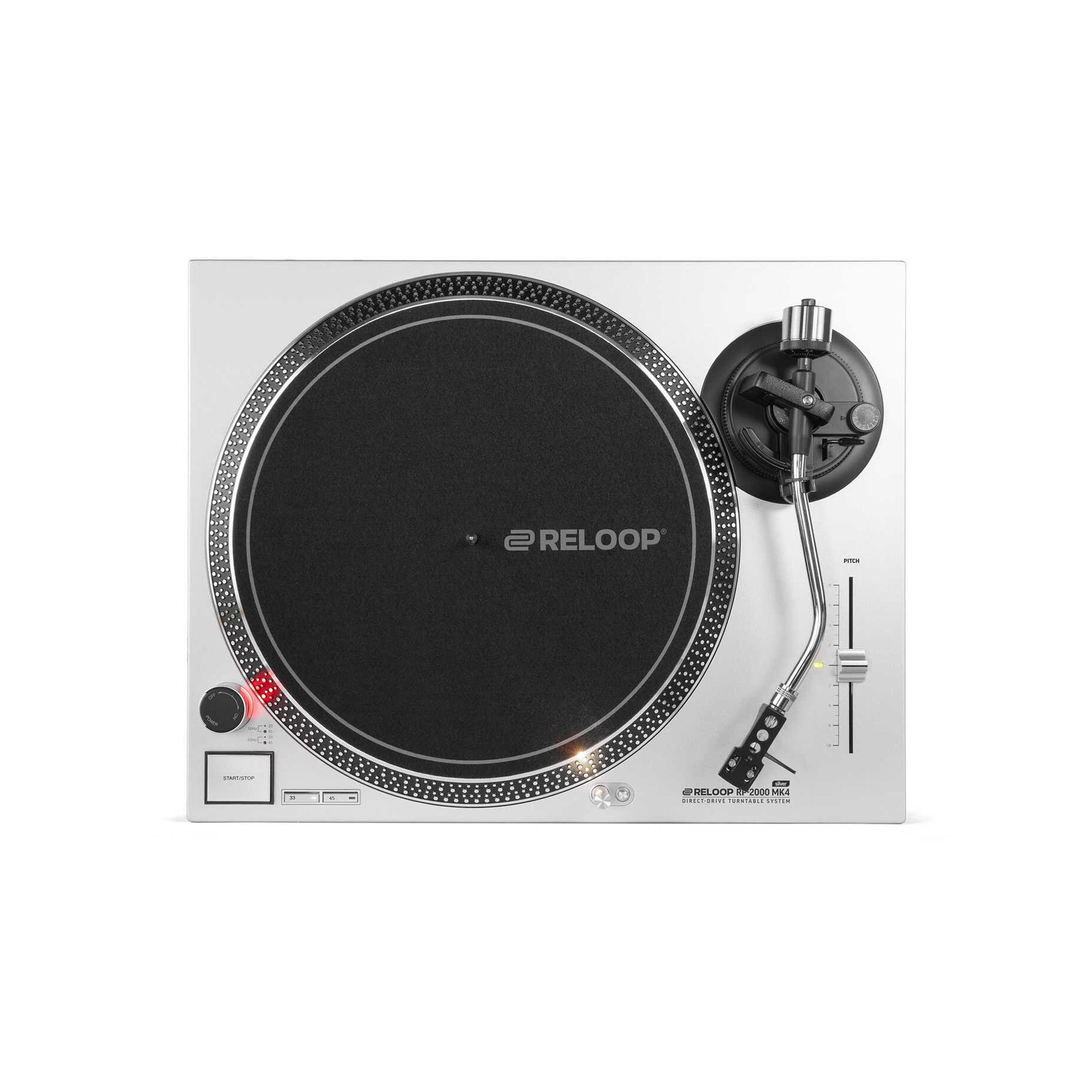RP 2000 MK4 SILVER Reloop - Platines vinyles - Sonowest