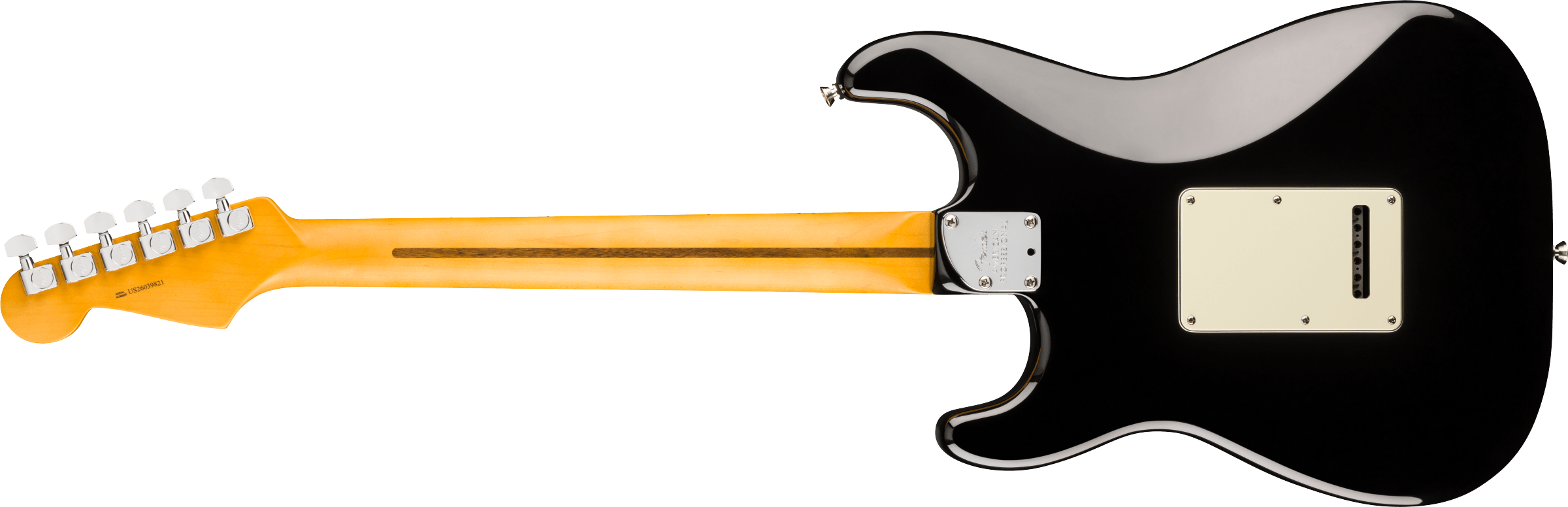 AMERICAN PROFESSIONAL STRATOCASTER MN BLK Fender - Guitares électriques Stratocaster - Sonowest