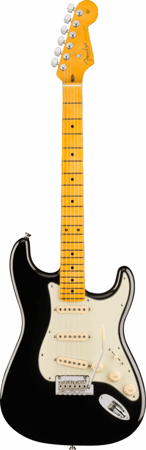 AMERICAN PROFESSIONAL STRATOCASTER MN BLK Fender - Guitares électriques Stratocaster - Sonowest
