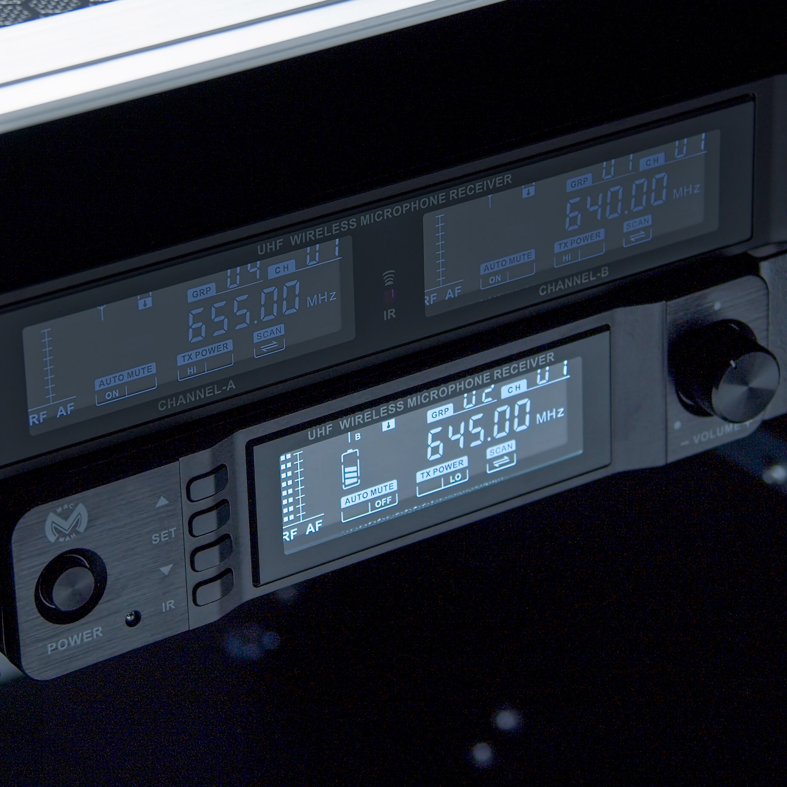 UHF 1000 M + UHF 1000 Bodypack Mac Mah - Micros HF main - Sonowest
