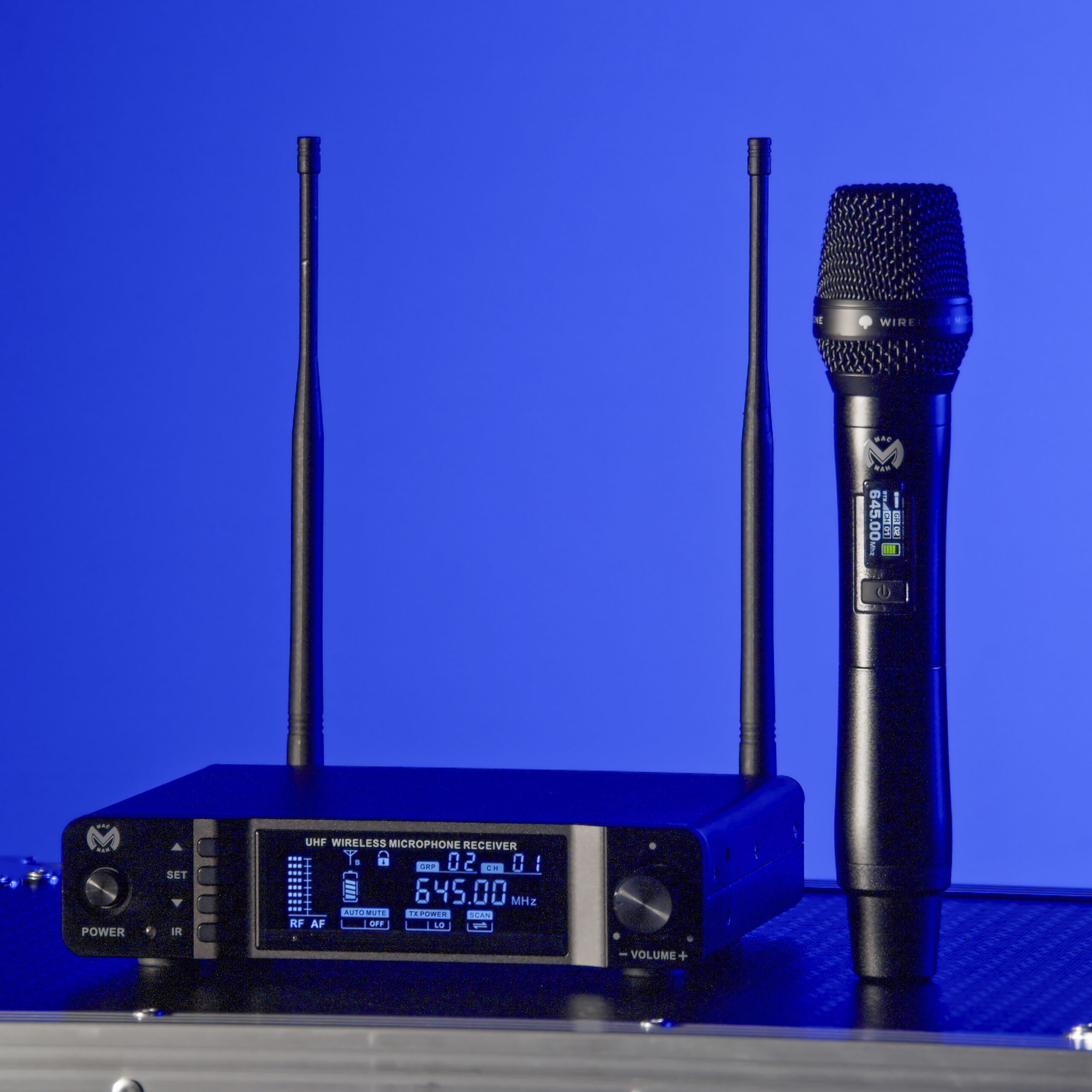 UHF 1000 M + UHF 1000 Bodypack Mac Mah - Micros HF main - Sonowest