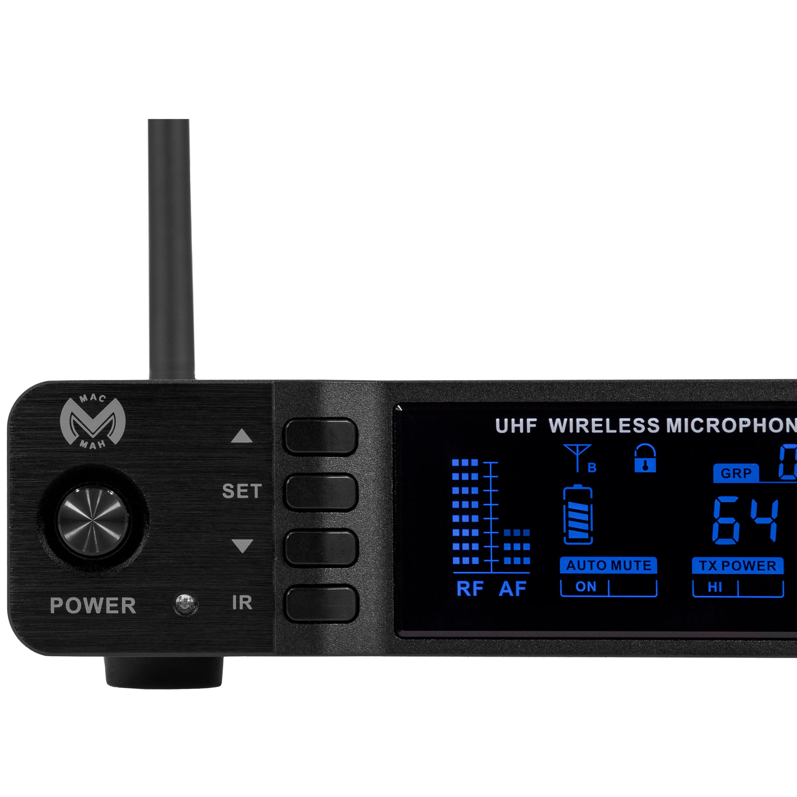 UHF 1000 M + UHF 1000 Bodypack Mac Mah - Micros HF main - Sonowest