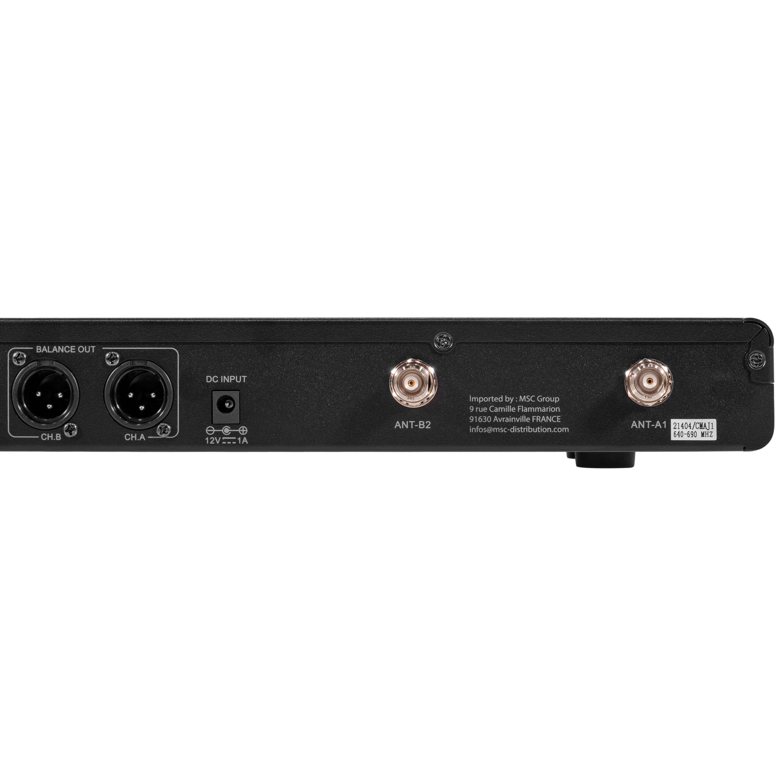 UHF 2000 M + 2 UHF 1000 Bodypack Mac Mah - Micros HF main - Sonowest