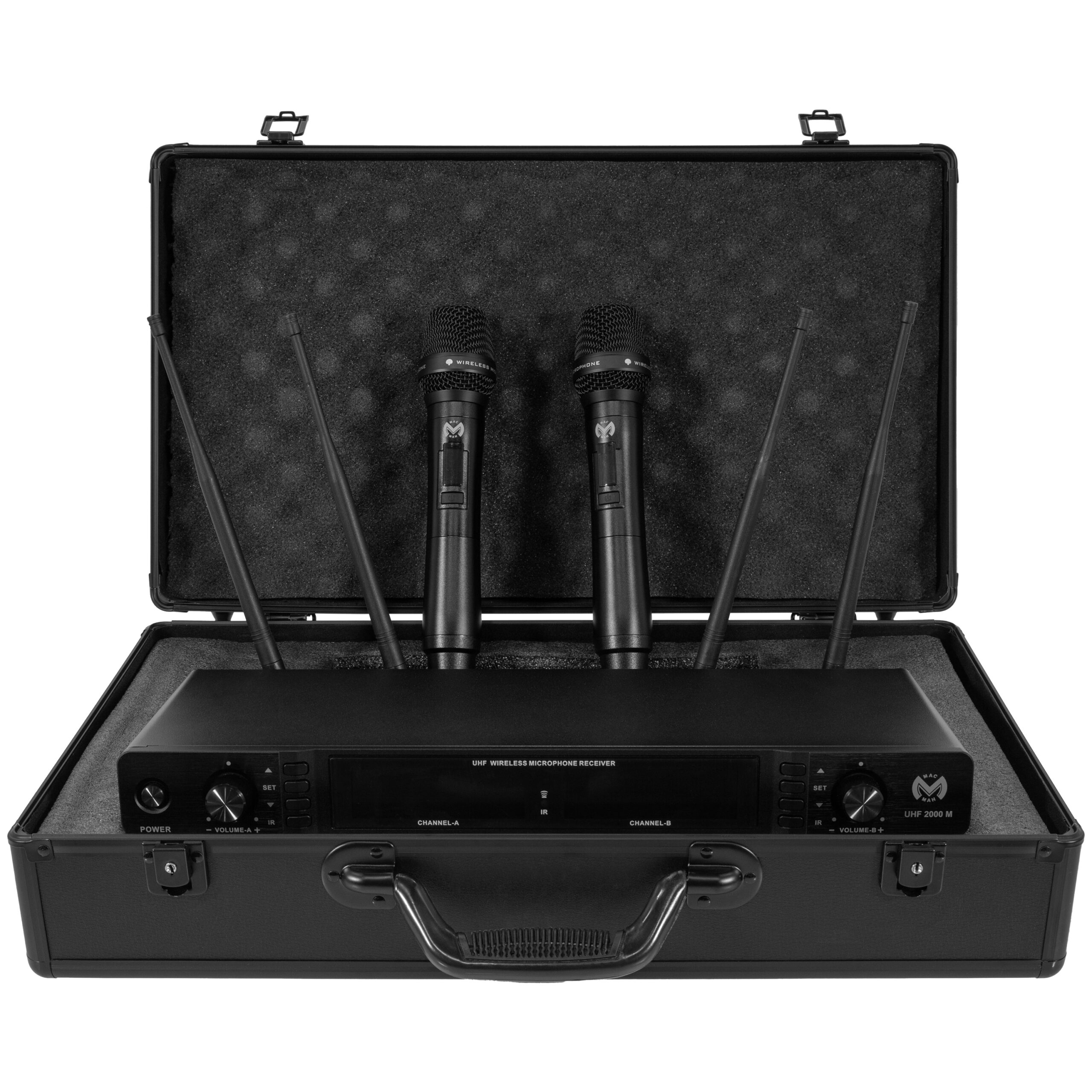 UHF 2000 M + 2 UHF 1000 Bodypack Mac Mah - Micros HF main - Sonowest