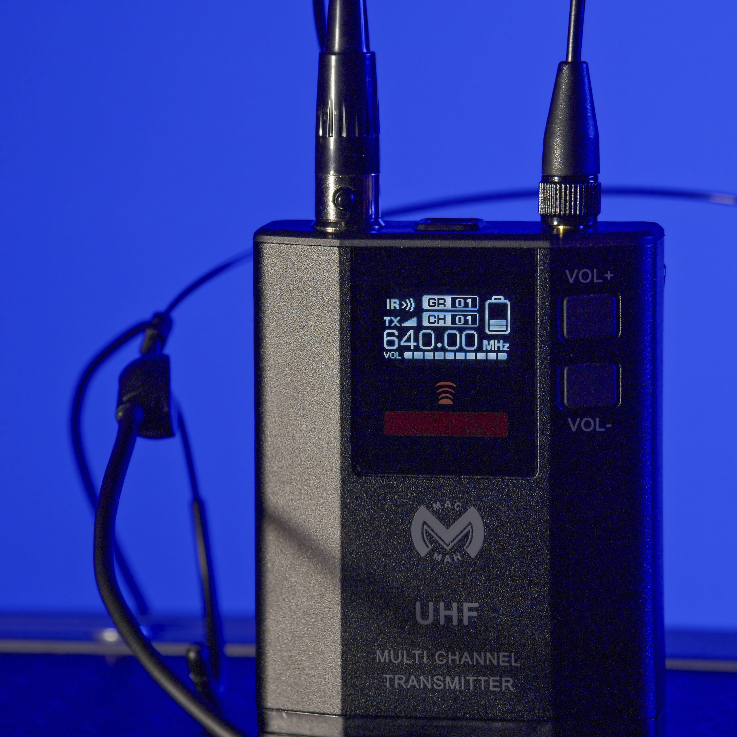 UHF 2000 M + 2 UHF 1000 Bodypack Mac Mah - Micros HF main - Sonowest