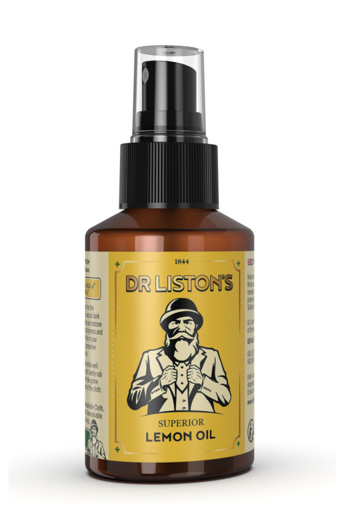 SUPERIOR LEMON OIL 100ML Dr Liston’s - Produits d'entretien - Sonowest