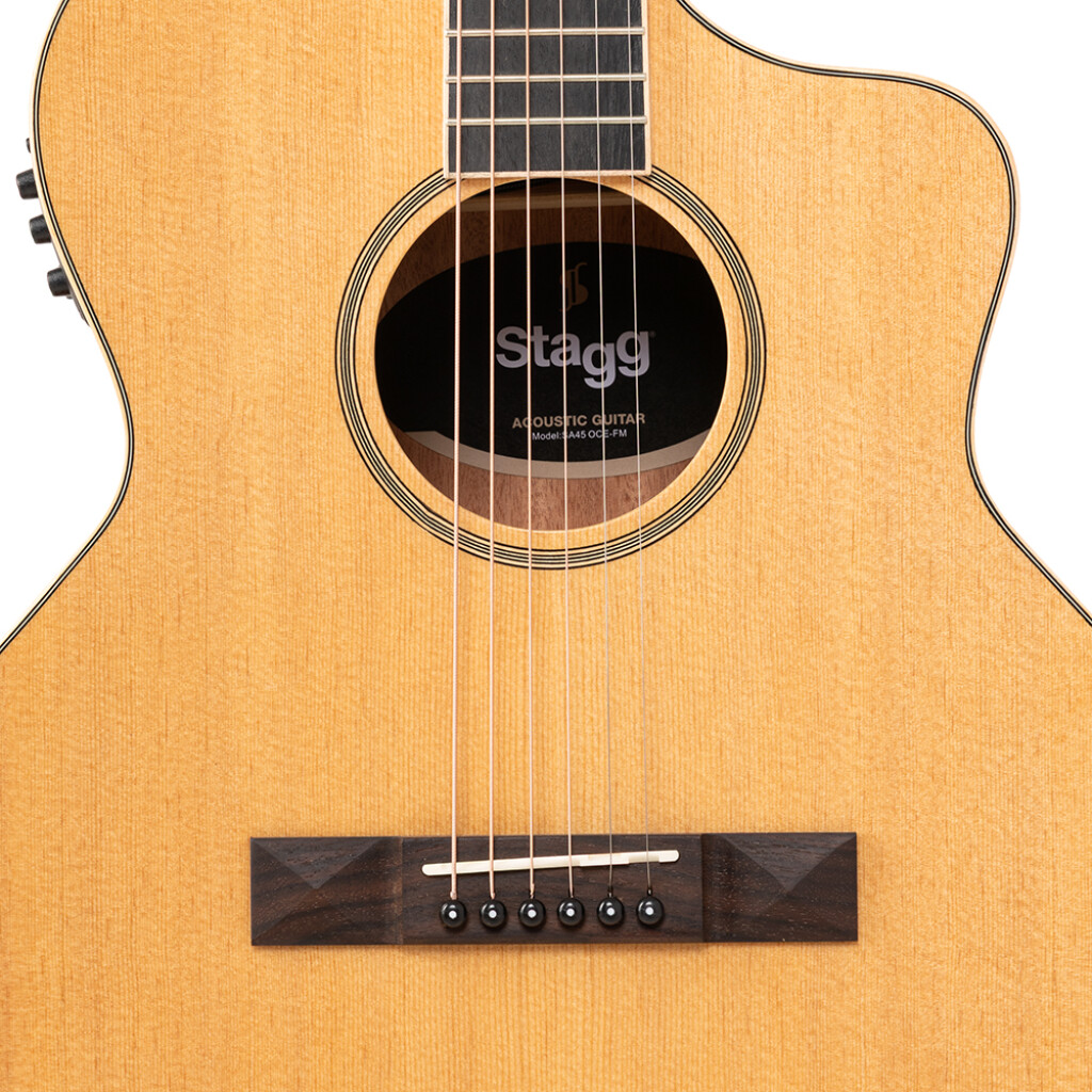 SA45 OCE-FM Stagg - Guitares Folks électro-acoustiques - Sonowest
