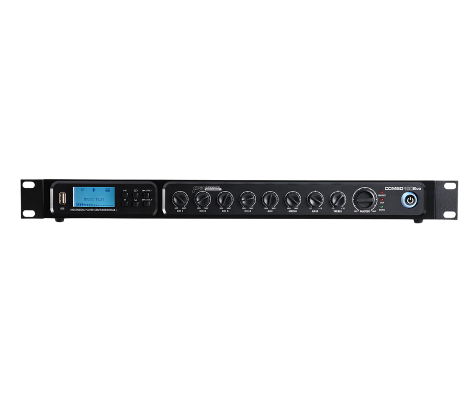 COMBO120Evo Audiophony - Amplificateurs / Zoneurs 100V - Sonowest