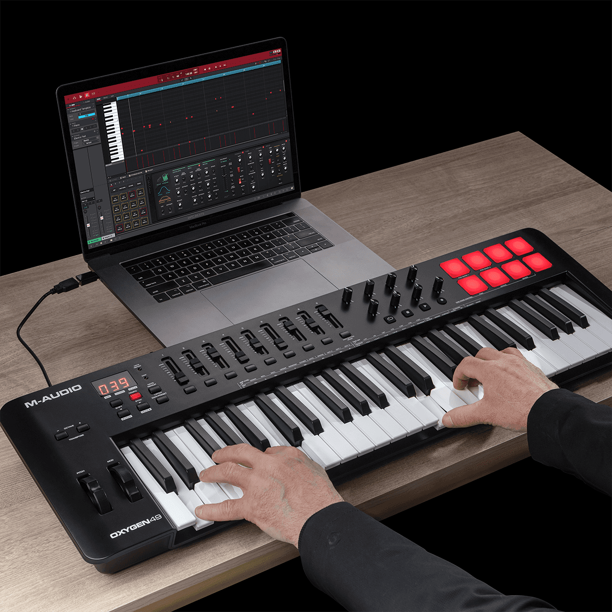 OXYGEN49V M-Audio - Claviers MIDI - Sonowest