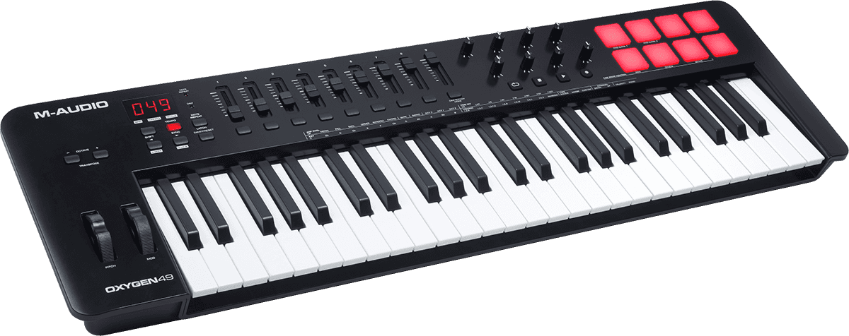 OXYGEN49V M-Audio - Claviers MIDI - Sonowest