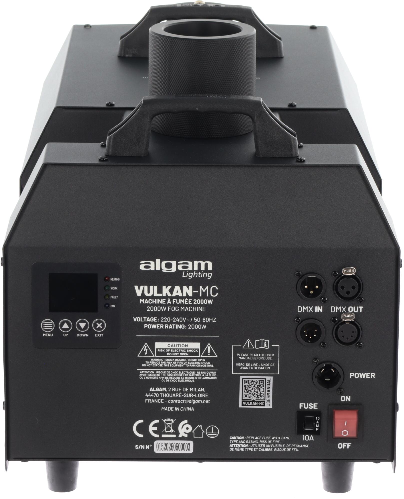 VULKAN-MC Algam Lighting - Machines à fumée - Sonowest
