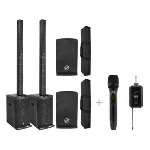 Tower 12 (la paire) + W-UHF100M Offert Elokance - Systèmes colonnes - Sonowest
